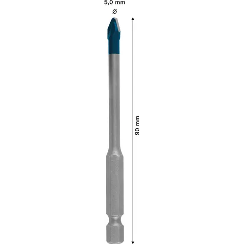 Kakel- & Klinker borr HEX-9 HardCeramic 5x90 mm