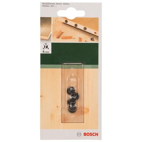 Pluggmonteringssats 6 mm, 4-pack