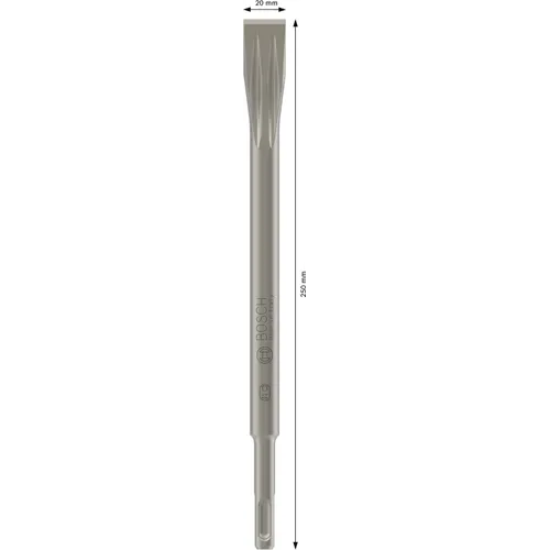 Flatmejsel SDS-plus 20x250 mm