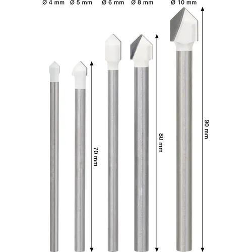 Kakelborrset CYL-9 Ceramic 5 delar