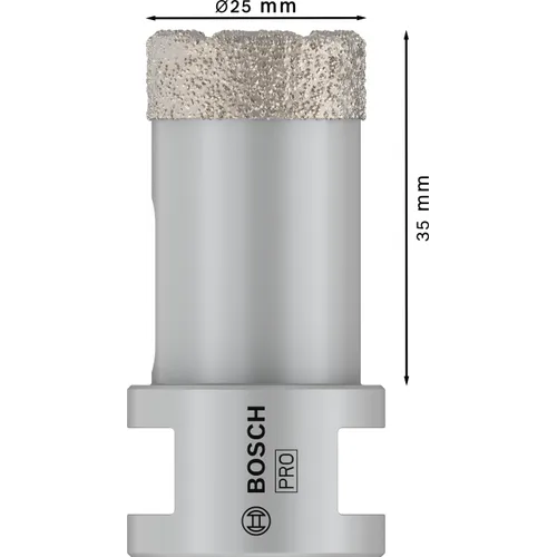 Diamanthålsåg Dry Speed 25x35mm