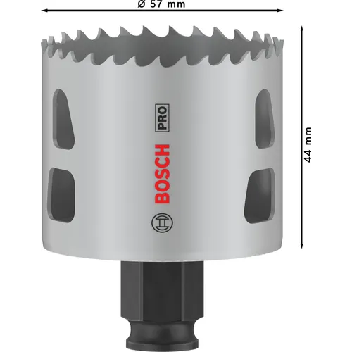 Hålsåg Pro Multimaterial, 57 mm