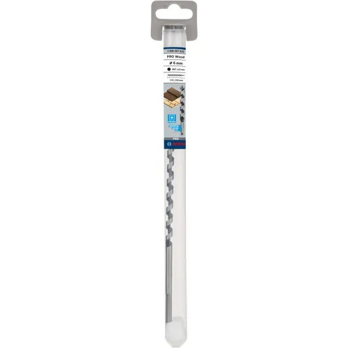 Träspiralborr, sexkantsskaft 6x170/235 mm, 1-pack