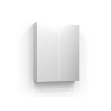 Spegelskåp Dalby, 2-dörrar,  55x70x13 cm, Vit