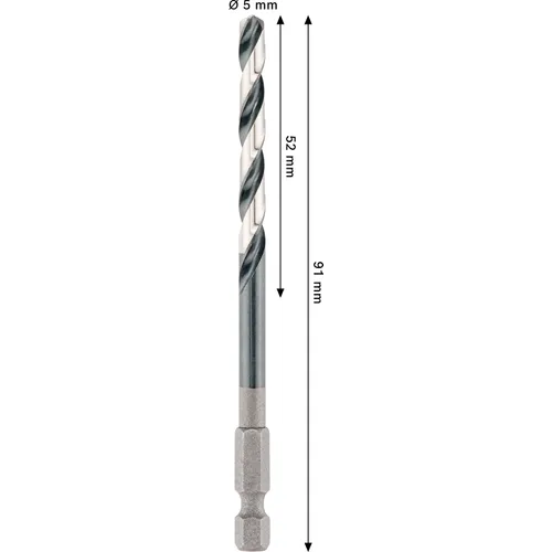 Metallborr HSS-G Impact 5.0 mm, 1-pack