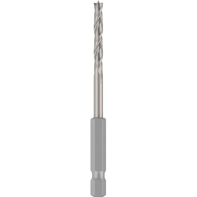 Träspiralborr, 1/4-tum insexskaft 4x43/88 mm, 1-pack