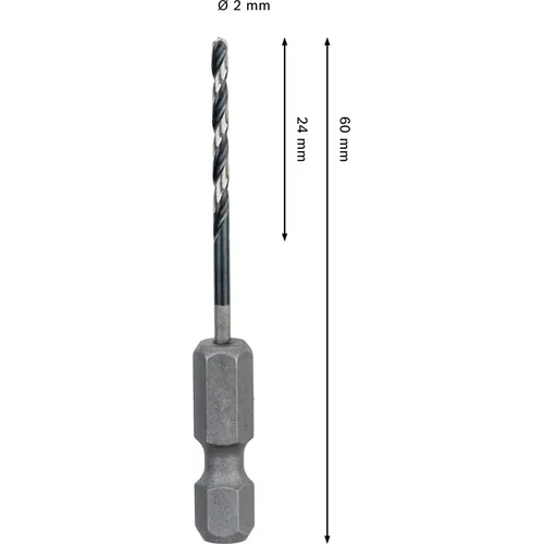 Metallborr HSS-G Impact 2,0 mm, 1-pack