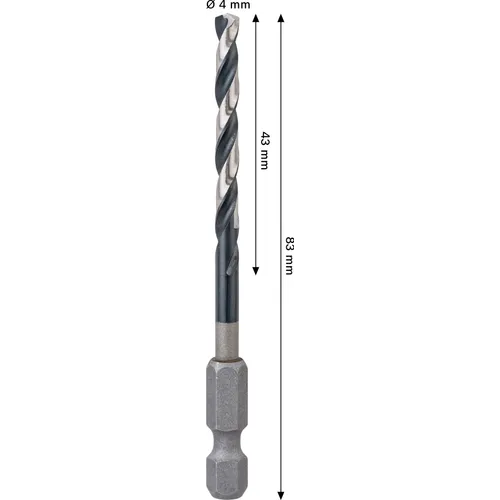 Metallborr HSS-G Impact 4.0 mm, 1-pack