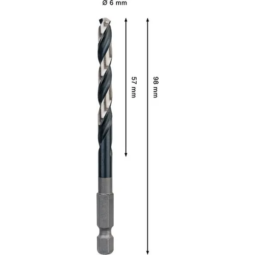 Metallborr HSS-G Impact 6 mm, 1-pack