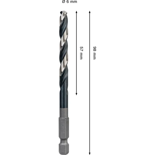 Metallborr HSS-G Impact 6 mm, 1-pack