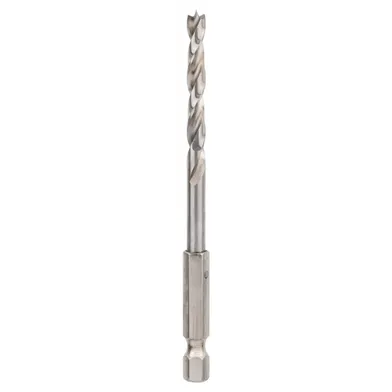Träspiralborr, 1/4-tum insexskaft 5x52/99 mm, 1-pack