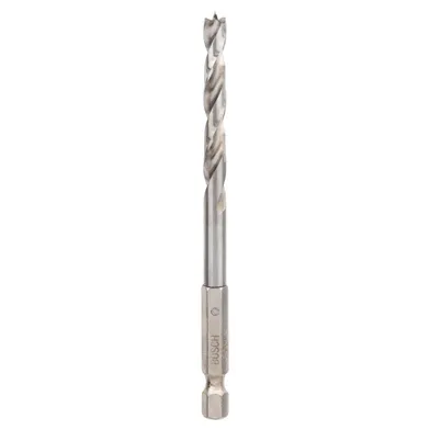 Träspiralborr, 1/4-tum insexskaft 6x63/106 mm, 1-pack