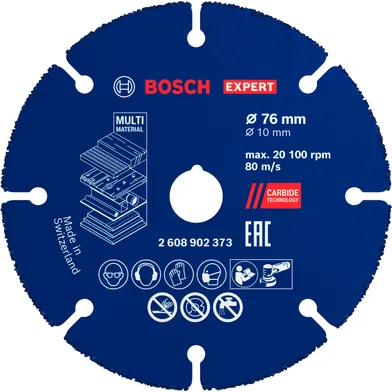 Kapskvia MultiWheel Carbide 76 mm