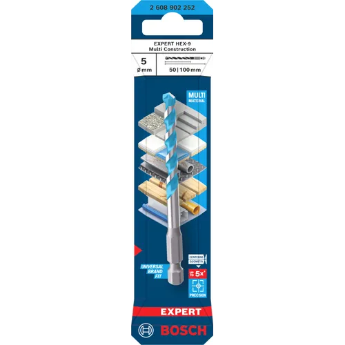 Borr MultiConstruction EXPERT HEX-9 5x50/100 mm