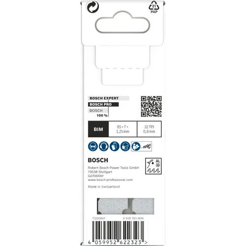 Tigersågblad S 325 GF Metall 85 mm, 5-pack