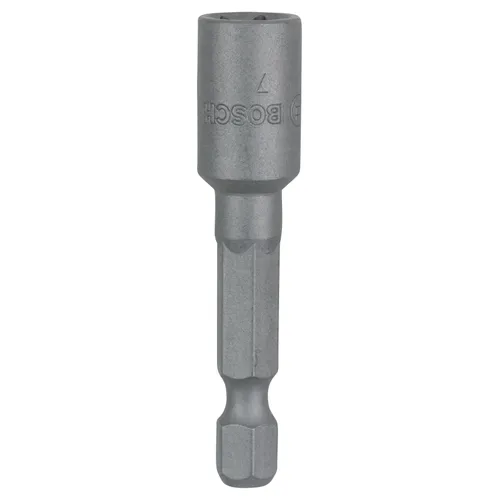 Sexkantshylsa m. magnet 7 mm