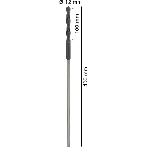 Formstags- och installationsborr 12x400 mm