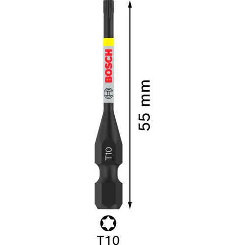 Bits Torx 55 mm Impact Control T10