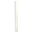 Stuprör 90 mm Vit
