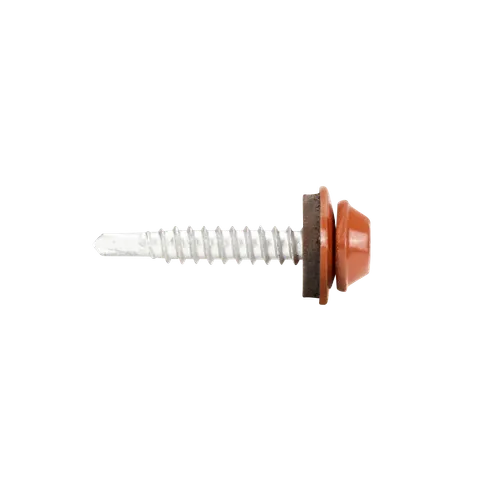 Vindskiveskruv rostfri 4,2x25 mm Röd, 25 st/frp