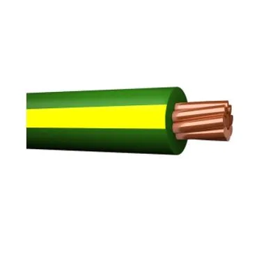 Kopplingskabel FQ PURE Gul/Grön, 1,5 mm², 20 m