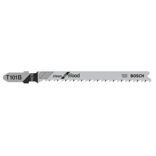 Sticksågsblad T 101 B Clean Trä 100 mm, 5-pack