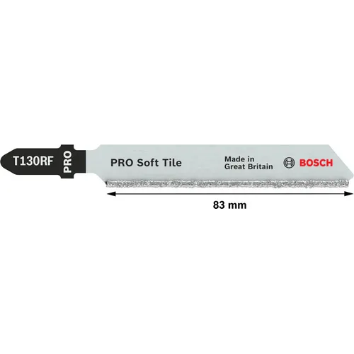 Sticksågsblad T 130 RIFF Keramik 83 mm, 3-pack