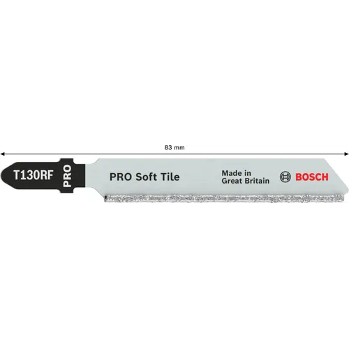Sticksågsblad T 130 RIFF Keramik 83 mm, 3-pack