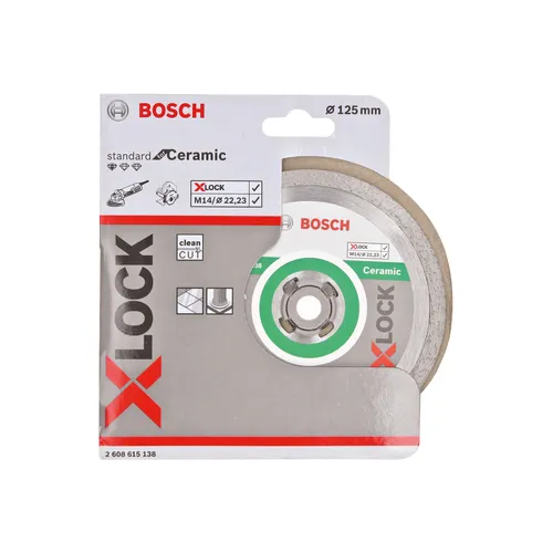 Diamantkapskiva X-Lock Ceramic Standard 125 mm