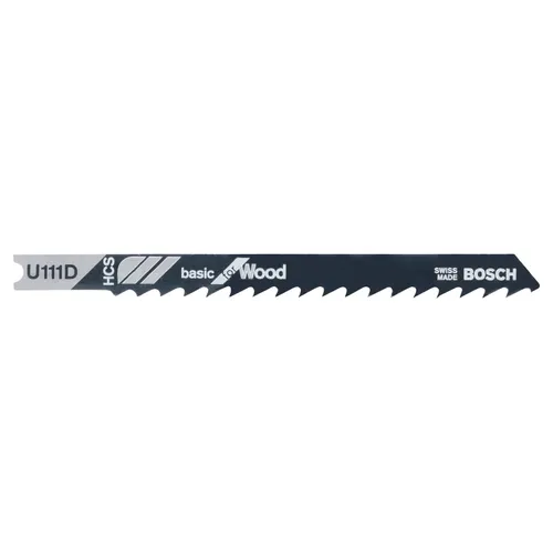 Sticksågsblad U 111 D Basic Trä 100 mm, 3-pack