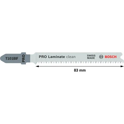 Sticksågsblad T 101 BIF Laminat 83 mm, 5-pack