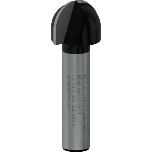 Hålkälsfräs HM Radie 8 mm