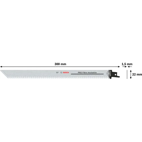 Tigersågblad S 1213 AWP Fiberisolering 300 mm, 2-pack