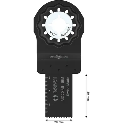 Sågblad Multiverktyg AIZ 20 AB Trä/Metall 20x30 mm, 1-pack