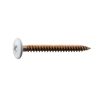 Montageskruv vit 4,2x45 mm, 100 st/frp