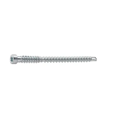 Golv- & listskruv m. borrspets & stödgänga Trä/Stål 4,0x62 mm, FZB, 250 st/frp
