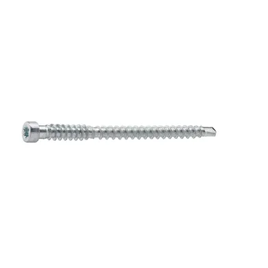 Golv- & listskruv m. borrspets & stödgänga Trä/Stål 4,0x62 mm, FZB, 250 st/frp