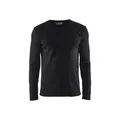 Långärmad T-shirt, Svart