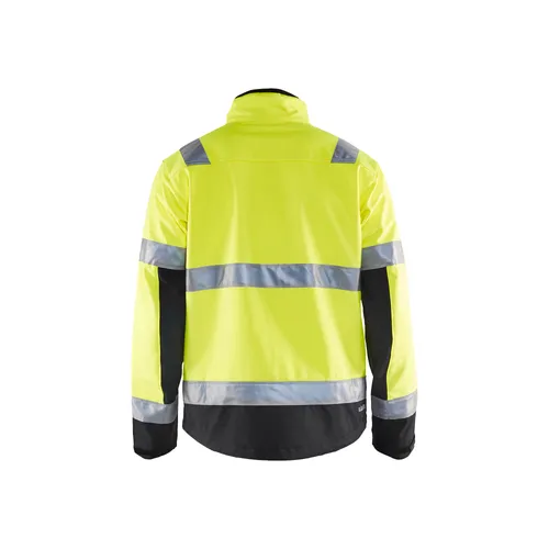 Softshelljacka Varsel, Gul/Svart Strl. M