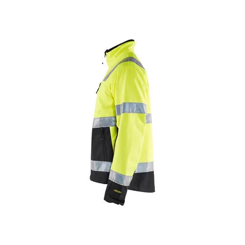 Softshelljacka Varsel, Gul/Svart Strl. M