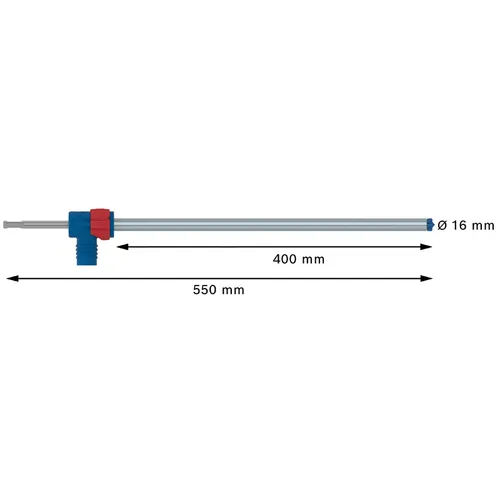 Hammarborr Clean Plus-8X 16x400x550 mm