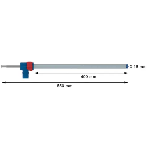 Hammarborr Clean Plus-8X 18x400x550 mm