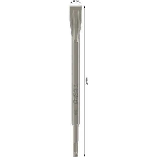 Flatmejsel SDS-plus 20x250 mm