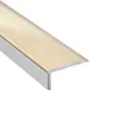 Tröskellist 25x12 mm, självhäftande