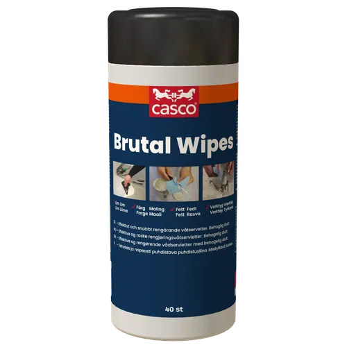 Rengöringsduk Brutal Wipes 40 st