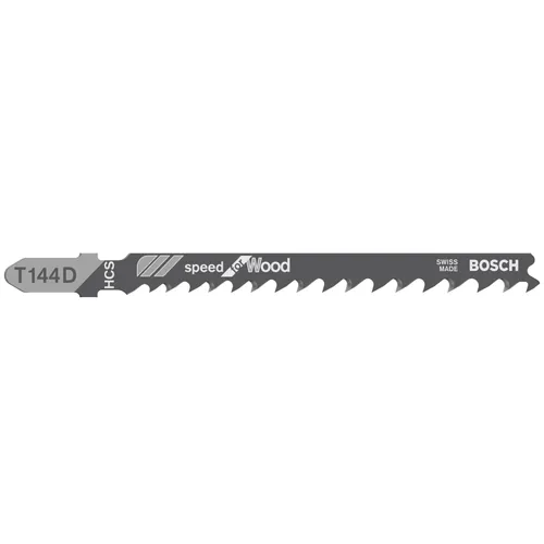 Sticksågsblad T 144 D Speed Trä 100 mm, 5-pack