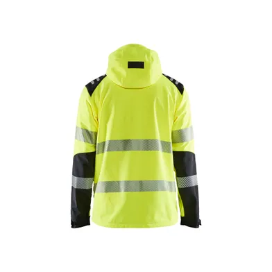 Softshelljacka Varsel, Gul/Svart Strl. S