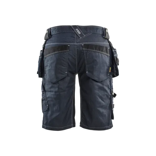 Hantverksshorts med stretch X1900, Marinblå/Svart Strl. C48