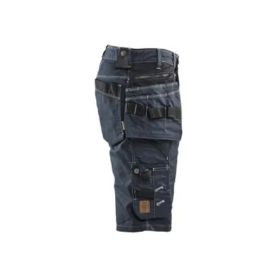 Hantverksshorts med stretch X1900, Marinblå/Svart Strl. C48