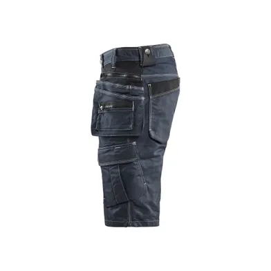 Hantverksshorts med stretch X1900, Marinblå/Svart Strl. C50